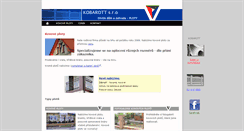 Desktop Screenshot of ploty.kobarott.cz